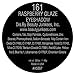 Raspberry Glaze Irridescent Red Eyeshadow - Highly Pigmented Professional Makeup Eye Shadow Single Pan, Wet or Dry Magnetic Refill, Paraben Gluten Free Make Up, Cruelty Free Cosmetics [26mm]