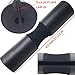 Greententljs Barbell Squat Neck Rack Cushion Foam Shoulder Pad and Ankle Strap Fitness Padded Cable Attachment Squat Pads for Gym Weight Lifting Hip Glute Exercises (Black)