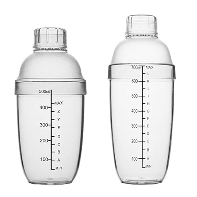 Buy UPKOCH Cocktail Shaker with Measurements Drink Mixer Shaker Wine