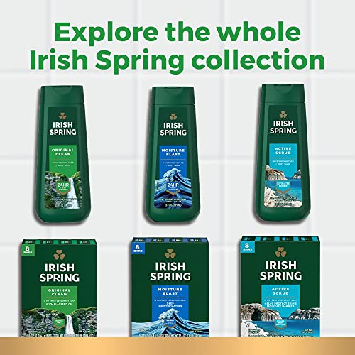 IRISH SPRING CHARCOAL REFRESH BODY WASH FOR MEN, 591 ML