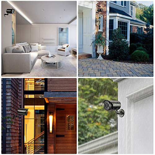 FLOUREON 4CH 5-in-1 Security Camera System 1080N Video DVR Recorder with 4X HD 720P 1.0MP CMOS Lens Indoor Outdoor Weatherproof CCTV Cameras, Motion Detection, Night Vision, Easy Remote Access - Thumbnail 7