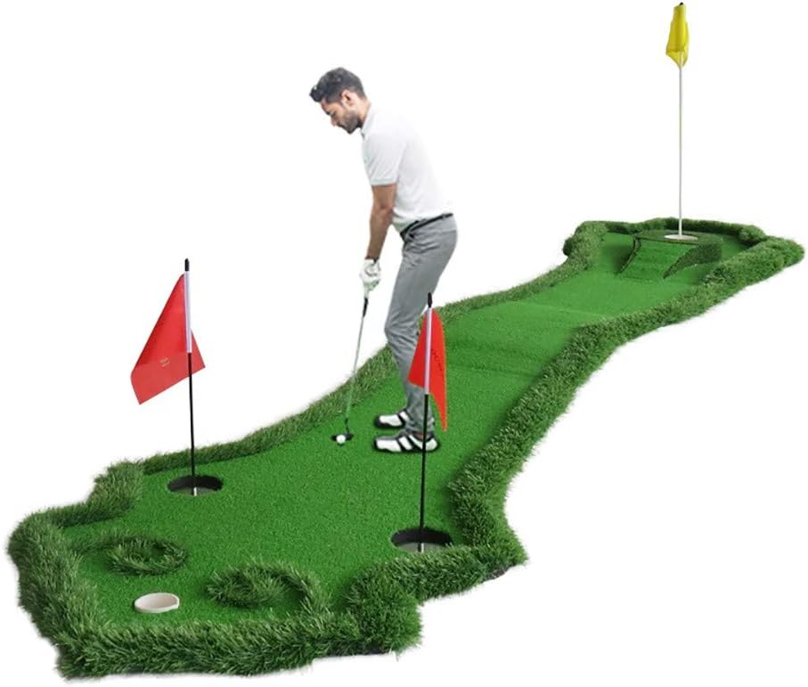 Skeby Golf Putting Green,putting Green Outdoor Indoor Golf Office Mini Green Home Putting Trainer Family Golf Course Training Set, Family, Friend