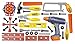 46-Pieces Deluxe Kids Handyman Pretend Play Toy Tool Box with Realistic Power Tools Set - Construction Workshop Toolbox STEM Toys