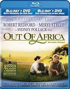 Cover Image for 'Out of Africa: 25th Anniversary (Blu-ray/DVD Combo)'