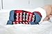 Pudus Lumberjack Red Cozy Winter Slipper Socks for Women and Men with Non-Slip Grippers and Faux Fur Sherpa Fleece - Adult Regular Fuzzy Socks