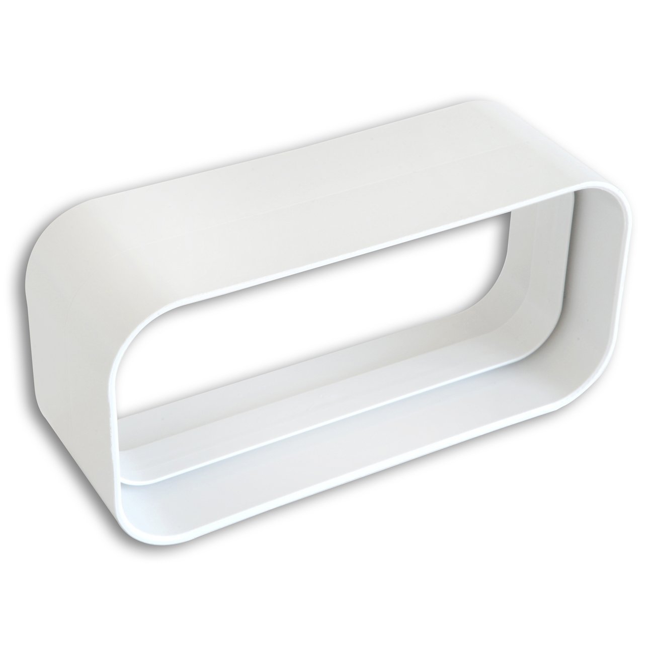 La Ventilazione CG157B ABS Coupling for Rectangular Air Hoses, 150 x 70 mm