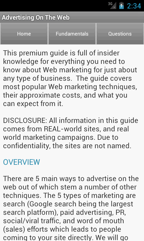 Marketing & Advertising Plan