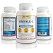 omega 3 joint support- triple strength fish oil supplement - naturally purified fish oil - distilled fish oil supplements