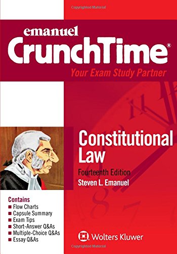 Download Crunchtime: Constitutional Law (Emanuel Crunchtime)