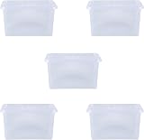 Wham Pack 5 Crystal 37L Box and Lid Storage Containers UK Made view 6