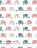 Academic Planner 2018-2019: Cute Elephant | Weekly