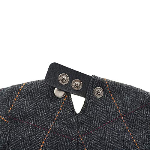 Ziyoot Men's 1920s Accessories Gatsby Gangster Costume Set Plaid Newsboy Cap