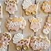 KENIAO Baby Shower Cookie Cutter Set - 7 Piece - Onesies, Bib, Rattle, Feeding Bottle, Baby Carriage, Rocking Horse and Elephant Shape Fondant/Biscuit Cutters - Stainless Steel