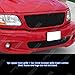 APS Compatible with Ford F-150 1999-2003 Lightning Aluminum Black Horizontal Billet Grille Grill Insert Combo F87932H