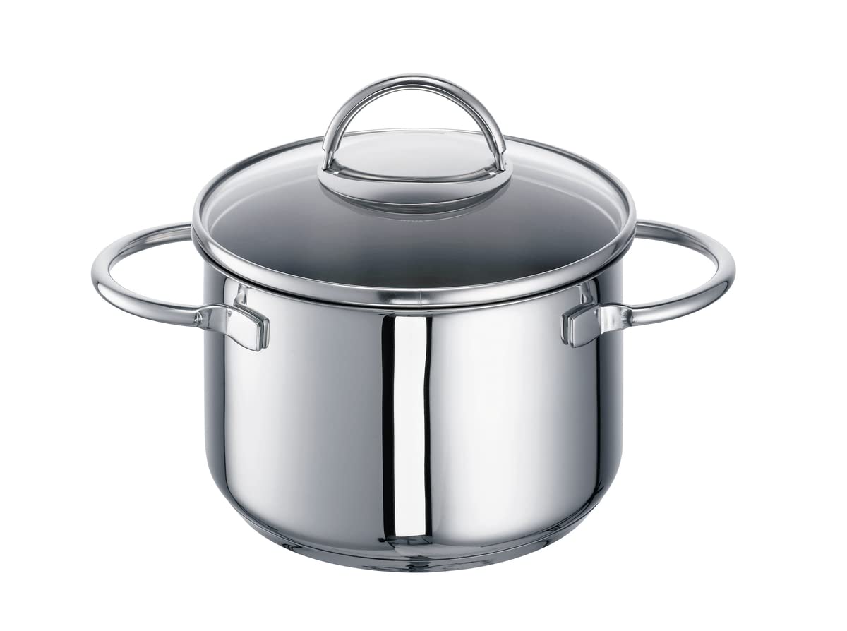 Rohe Germany Meat Pot, Stainless Steel, Silver, 16 cm Durchmesser