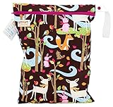 Smart Bottoms Large Wet Smart Bag with Handle (Woodland Adventure)