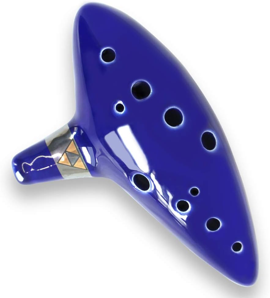 SENHAI Zelda Ocarina Instrument with Neck Strap Cord and Song Book