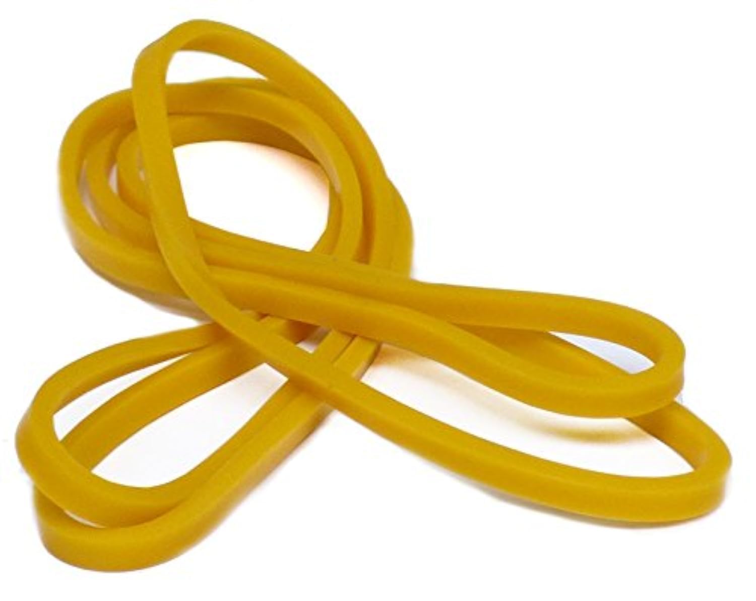 Strength Shop Premium Latex Resistance Bands 41" (No 0.5 - Yellow (Warm-up/Stretching Only))
