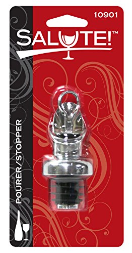 Salute! Pourer/Stopper, Black