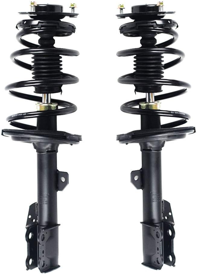 Front Pair Complete Struts Assembly with Spring Suspension Struts
