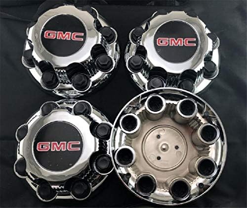 okokk90909o 4X GMC Sierra Yukon VAN 1500 2500 3500 16" Wheel Center Caps Hub 8 LUG CAPS
