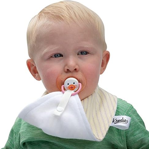 Waterproof Baby Bandana Teething Drool Bibs - 4 Pack - With Latch For Dummies Or Teething Toys