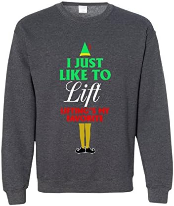 Dolphintee I Just Like To Lift Xmas Sweatshirt Best Gift For Who Loves Lifting