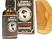 Blackstone Naturals Sandalwood Beard Oil Kit - All Natural Beard and Mustache Conditioner 30mL- Argan Oil, Jojoba Oil, Vitamin E Oil, Chamomile Oil and Sandalwood Oil