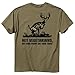 Buck Wear Food Poops Short Sleeve Tee, Prairie Dust