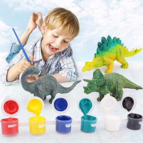 Herefun Dinosaurier Malset für Kinder, 3D Dinosaurier Bemalen Malsets Dinosaurier Spielzeug Malsets mit Spielmatte… – Bild 7