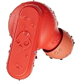 Skullcandy Dime in-Ear Wireless Earbuds, 12 Hr Battery, Microphone, Works with iPhone Android and Bluetooth Devices - Red