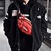 PPY Fanny Pack New Travel Bum Bags Running Pocket Sports Waist Bag for Men Women (17fx Red)