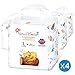 Natural Blossom - Disposable Hypoallergenic Easy Pull Up Pants, Size 4 (20-31 lbs), Count 96