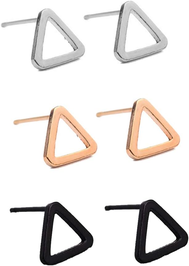 3 Pair Ear Crawler Earrings Climbers Studs Ear Cuff Pin Vine Wrap Women Bar Line Simple Clip On Jewelry