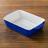 Amazon.com: Cuisinart CCB30-27R Chef's Classic Ceramic Bakeware-2 Quart ...