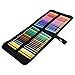 U.S. Art Supply 48 Piece Watercolor Artist Grade Water Soluble Colored Pencil Set with Zippered Storage and Carrying Case - Full-Size 7