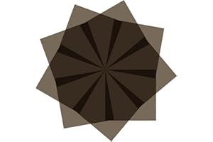 Lystaii 9pcs Lighting Gel Filter 11.8 x 11.8 Inches Gel Light Filter Color Correction Colored Overlays Transparent Color Filters Film Plastic Sheets for Film, Video, Photo, Stage Studio (Tea Black)