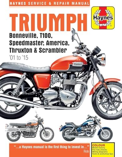 TRIUMPH MOTORCYCLE REPAIR SHOP & SERVICE MANUAL For BONNEVILLE