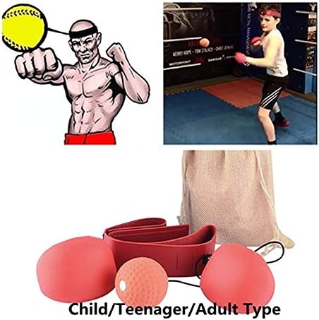 Boxing Speed Ball Set Training Punching Speed Ball for Fighting Free Combat(Random Color of Ball)QICAIHU