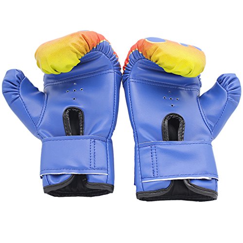 6oz Kids Boxing Gloves,PU Leather Children Junior Sparring MMA Kickboxing Training Gloves,Age 3-10 Years