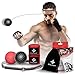 Boxing Ball on String, Complete Boxing Set with 2 Difficulty Levels Boxing Reflex Balls Including Headband and Hand Wraps, Improve Your Agility, Coordination and Punching Speed, Easy to Use