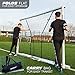 QuickPlay PRO Match-Fold Portable Soccer Goal Range with Carry Bag [Single Goal] Quick Setup Folding Soccer Goal for Clubs, Coaches & The Best Home Soccer Goal on The Market