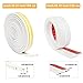 Door Draft Stopper, BESKAY Under Door Sweep Weather Stripping Door Bottom Seal Strip (2