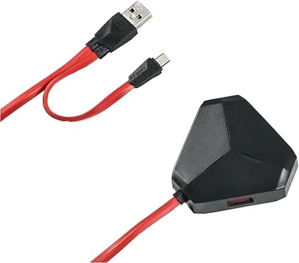 Amazon Remax Aliens Usbハブ Usb2 0 4ポート 3usbポート 1microusbポート コンパクト おしゃれ ブラック Ru U3 Remax Usbハブ 通販