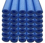 Oodles of Noodles Bulk Wholesale Deluxe Foam Swimming Pool Noodles (35 PACK) Blue
