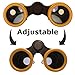 Toy Binoculars for Kids and Toddlers | Christmas or Birthday STEM Gift for Baby Boys Girls and Twins | Great for Party Pretend Play Outdoors and Travel Trips | Best for 3 to 6 yr | Small and Compact