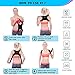 THEONEAB Posture Corrector for Women & Men | Comfortable Upper Back Brace | Posture Support | Kyphosis Brace | Posture Brace | Adjustable Posture Correct Brace (S(26-43))