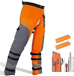 PROYAMA Chainsaw Chaps for Cutting and Logging, 9
