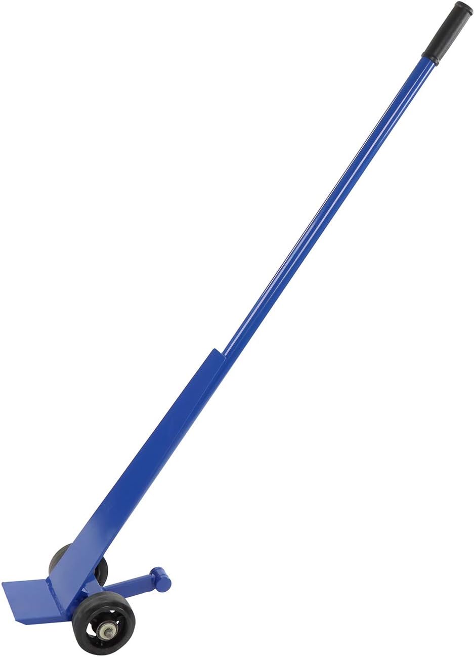 Bisupply J Bar 56 Inches Pry Bar Dolly Steel Lever Dolly Johnson Bar Moving Lever Handle Dolly Pry Bar With Wheels Amazon Com