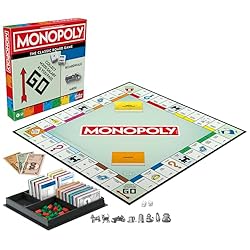 Monopoly Board Game | Classic Game with Storage